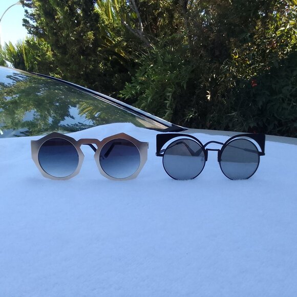 Bundle 2 luxury/vintage/high fashion/beautiful/quality sunglasses, brand new main image 11